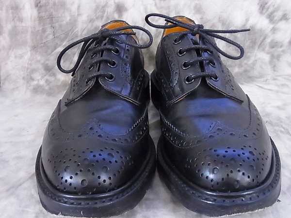 実際に弊社で買取させて頂いたTRICKER'S/トリッカーズ バートン ウィングチップ  M5633/8の画像 1枚目