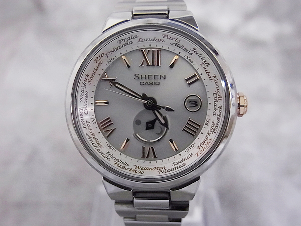 CASIO/カシオ SHEEN/シーン 電波ソーラー 腕時計 SHW-1509の買取実績 