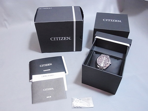 実際に弊社で買取させて頂いた CITIZEN クロスシー アナログ腕時計AS7040-59Eの画像 8枚目