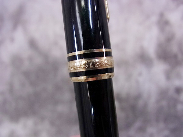 実際に弊社で買取させて頂いたMONTBLANC/モンブラン マイスターシュテュック 万年筆 14K585の画像 2枚目