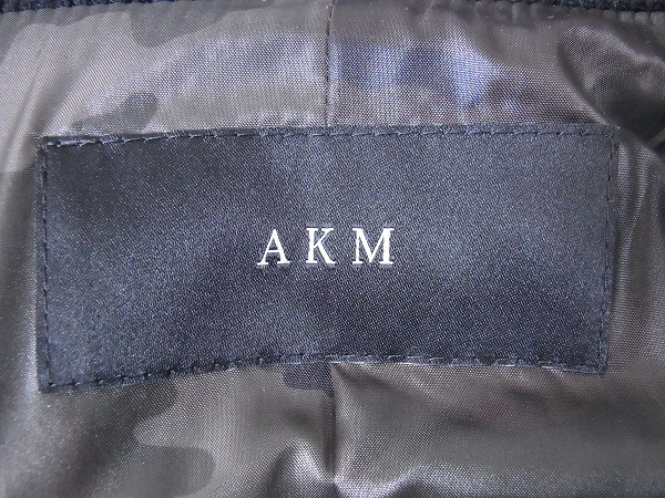 実際に弊社で買取させて頂いたAKM 15AW 10th記念 ライダースジャケット/Mの画像 2枚目