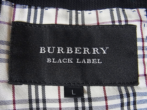 実際に弊社で買取させて頂いたBURBERRY BLACK LABEL/バーバリー テーラードジャケット Lの画像 7枚目