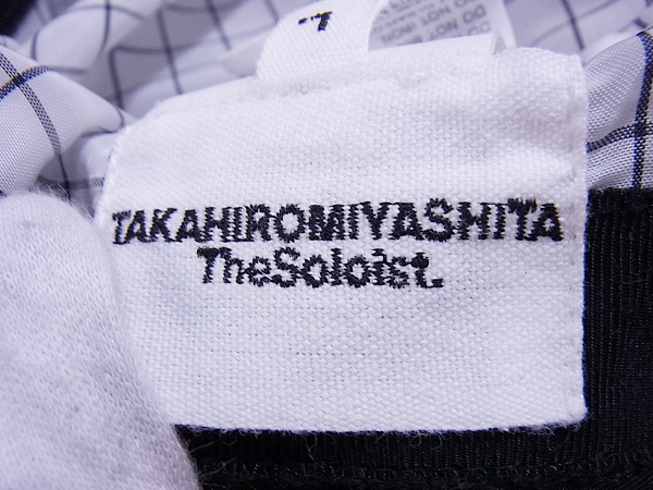 実際に弊社で買取させて頂いたTAKAHIROMIYASHITA TheSoloist greekcap ネイビー/0005aSS16/Lの画像 5枚目