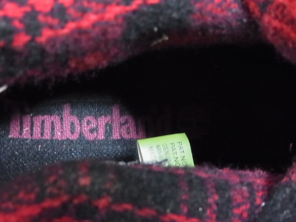 実際に弊社で買取させて頂いた【未使用】Timberland×WOOLRICH ロールトップブーツ/36517/8.5の画像 6枚目