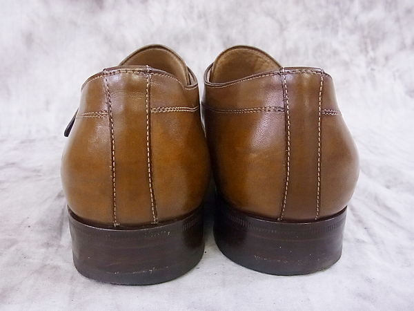 実際に弊社で買取させて頂いたSantoni/サントーニ モンクストラップシューズ 茶系 11200/6の画像 2枚目