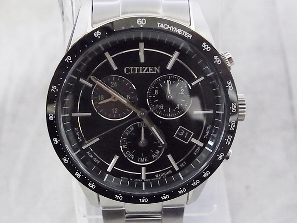 実際に弊社で買取させて頂いたCITIZEN コレクション エコドライブ クロノグラフ/BL5594-59Eの画像 1枚目