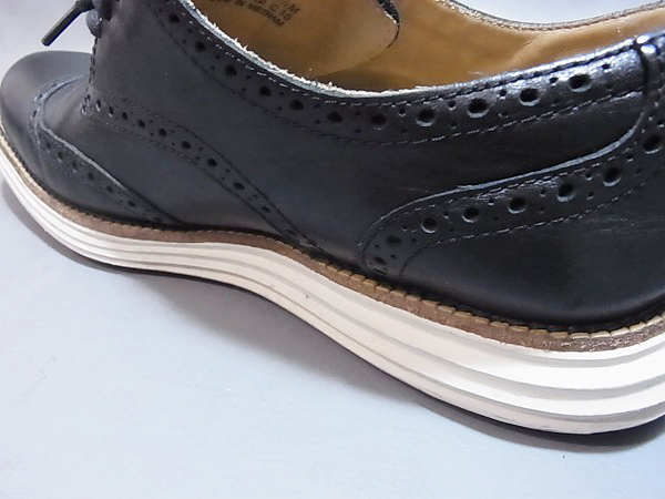 実際に弊社で買取させて頂いたCOLE HAAN/コールハーン ウィングチップ 7-1/2の画像 9枚目