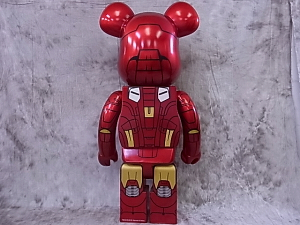 実際に弊社で買取させて頂いたBE@RBRICK/ベアブリック アイアンマン マーク7 1000%の画像 1枚目