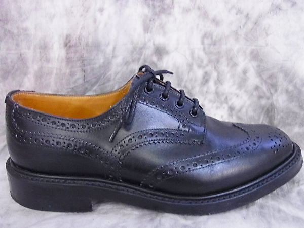 実際に弊社で買取させて頂いたTRICKER'S/トリッカーズ バートン ウィングチップ  M5633/8の画像 5枚目