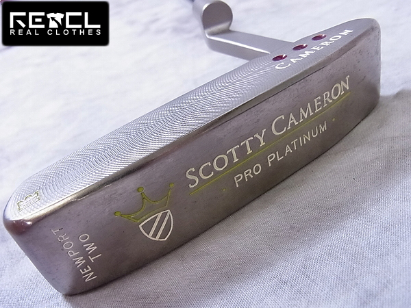 実際に弊社で買取させて頂いたSCOTTY CAMERON プロプラチナムNEWPORT TWO