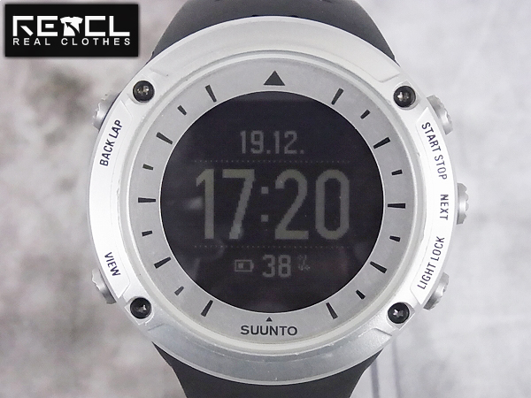 実際に弊社で買取させて頂いたSUUNTO/スント AMBIT/アンビット 腕時計 ブラック×シルバー