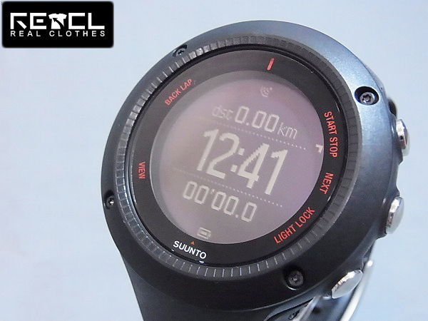 実際に弊社で買取させて頂いたSUUNTO AMBIT 3 RUN　腕時計 黒/SS021257000