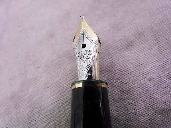 実際に弊社で買取させて頂いたMONTBLANC/モンブラン マイスターシュテュック 万年筆 14K585の画像 5枚目