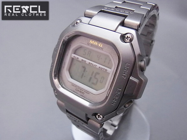 実際に弊社で買取させて頂いた★G-SHOCK/GショックMR-G フルメタル チタンモデル/MRG-110T-8