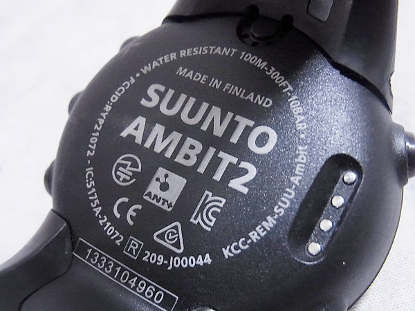 実際に弊社で買取させて頂いたSUUNTO/スント AMBIT2/アンビット2 SS019561000の画像 5枚目