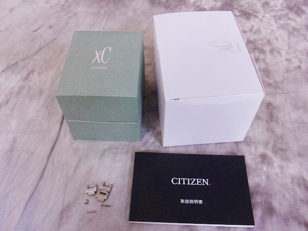 実際に弊社で買取させて頂いたCITIZEN/シチズン クロスシー ソーラー電波時計 ES8034-57Wの画像 7枚目