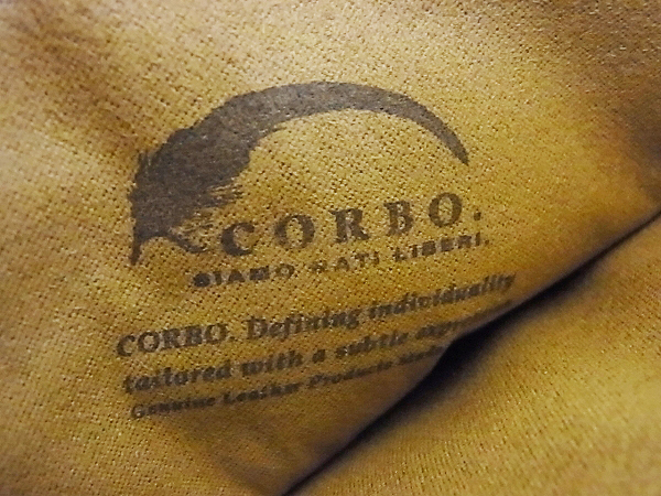 実際に弊社で買取させて頂いた[未使用]CORBO/コルボ 二つ折り財布 レザー ウォレットの画像 6枚目