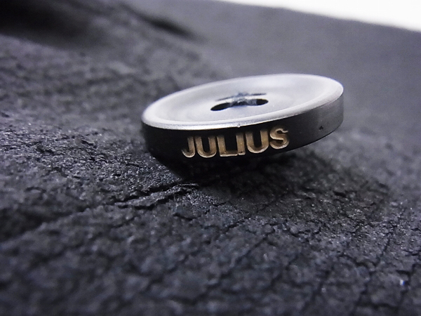 実際に弊社で買取させて頂いたJULIUS/ユリウス 14FW コーティングテーラード/1の画像 4枚目