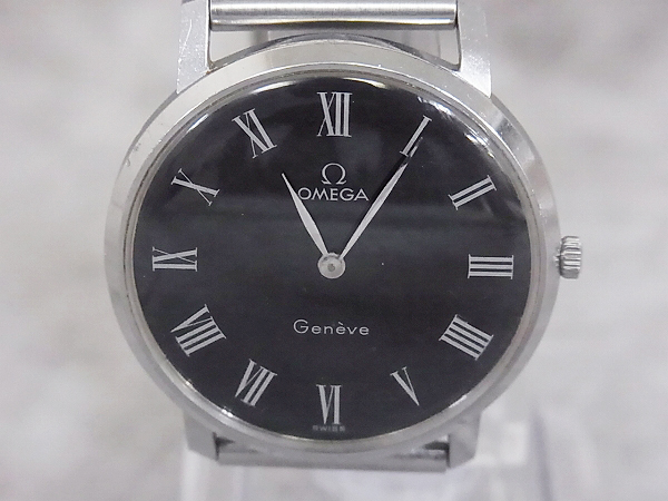 実際に弊社で買取させて頂いたOMEGA/オメガ GENEVE/ジュネーブ ヴィンテージ 手巻き 腕時計の画像 1枚目