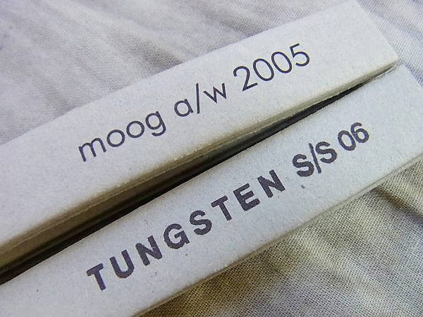 実際に弊社で買取させて頂いたリックオウエンス moog a/w 05/TUNGSTEN S/S 06 パンツ 2点SETの画像 4枚目