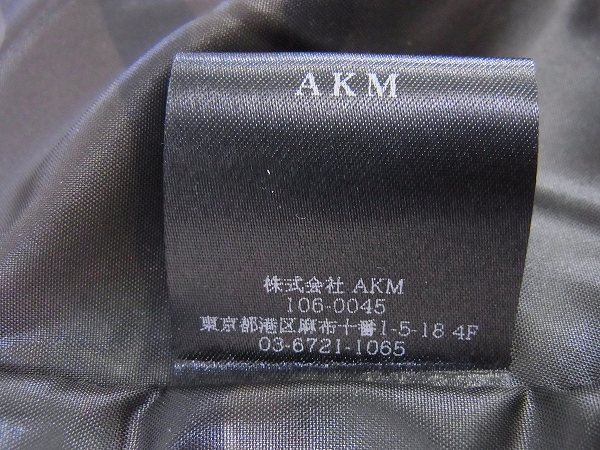 実際に弊社で買取させて頂いたAKM 15AW 10th記念 ライダースジャケット/Mの画像 5枚目