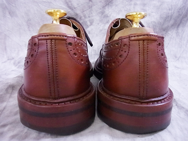 実際に弊社で買取させて頂いたTricker's/トリッカーズ ウイングチップ ビジネスシューズ/7.5の画像 2枚目