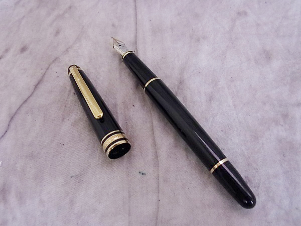 実際に弊社で買取させて頂いたMONTBLANC/モンブラン マイスターシュテュック 万年筆 14K585の画像 4枚目