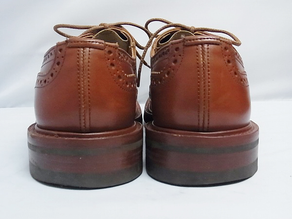 実際に弊社で買取させて頂いた★Trickers/トリッカーズ ウィングチップシューズ/M5633 7-1/2の画像 4枚目