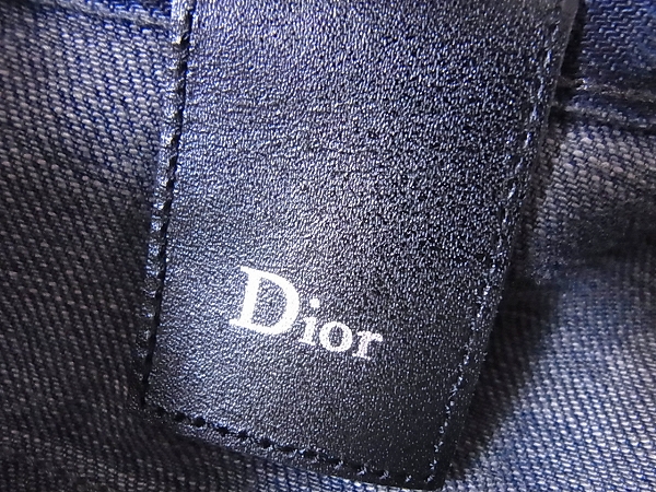 実際に弊社で買取させて頂いたDIOR HOMME/ディオールオム  ウォッシュデニムパンツ 28の画像 2枚目