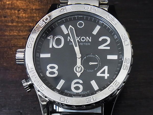 実際に弊社で買取させて頂いた★NIXON/ニクソン クォーツ腕時計 メンズ THE51-30/A057000の画像 1枚目