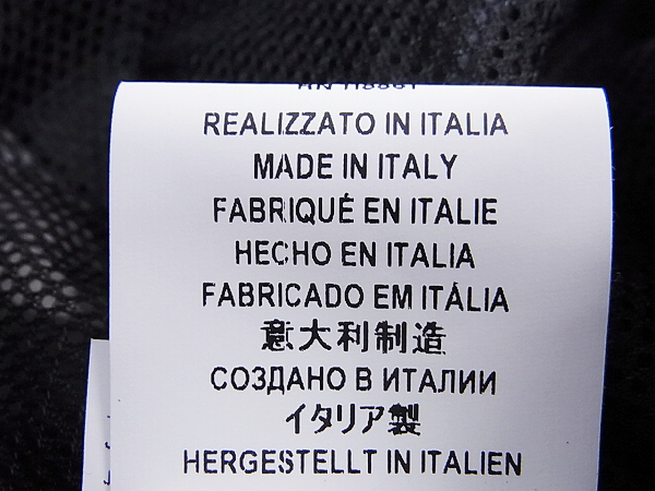 実際に弊社で買取させて頂いたGIANNI VERSACE/ジャンニヴェルサーチ ブルゾン ブラック系 52の画像 6枚目