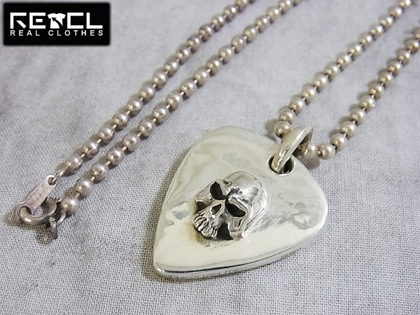 実際に弊社で買取させて頂いたTHIRTEEN DESIGNS/サーティーンデザインズ SKULL PICK PENDANT