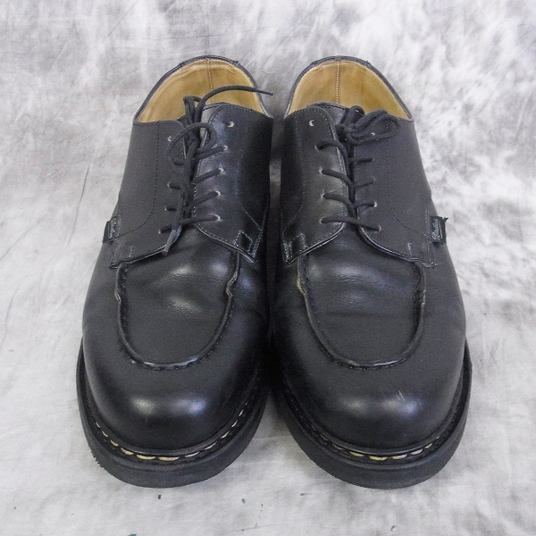 実際に弊社で買取させて頂いたParaboot/パラブーツ CHAMBORD/シャンボード レザーシューズ 710709/8.5 の画像 1枚目