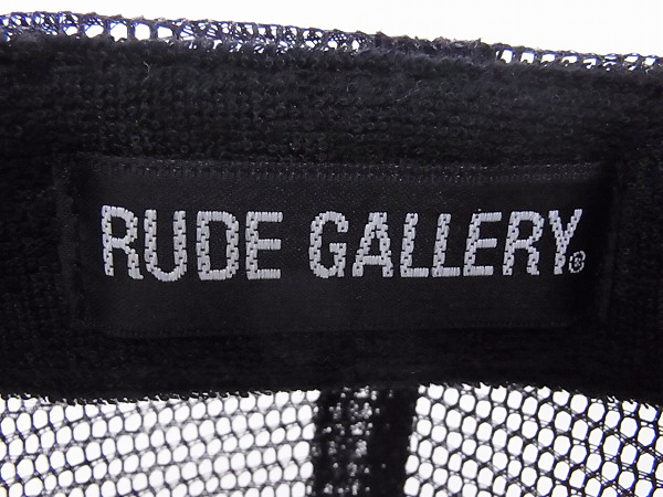 実際に弊社で買取させて頂いた☆RUDE GALLERY/ルードギャラリー OTTO メッシュキャップの画像 6枚目