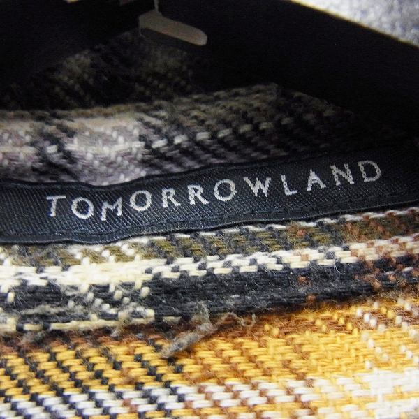 実際に弊社で買取させて頂いたTOMORROWLAND/トゥモローランド チェックシャツ/ブラウン×ホワイト他/Lの画像 3枚目