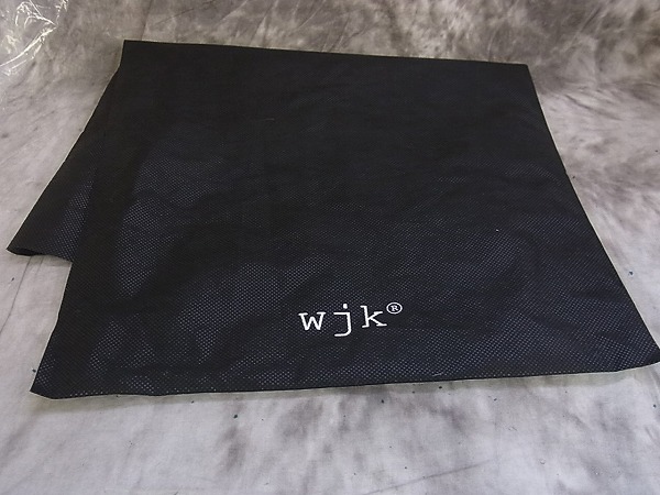 実際に弊社で買取させて頂いたwjk/ダブルジェーケー 8146 cf19e-down scarf マフラー 黒の画像 6枚目