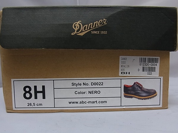 実際に弊社で買取させて頂いた★DANNER/ダナー MEDALLION/メダリオンブーツ D0022/26.5ｃｍの画像 8枚目