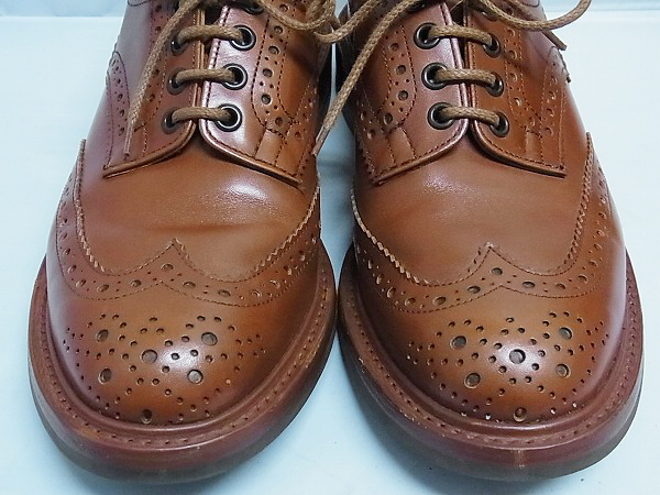 実際に弊社で買取させて頂いた★Trickers/トリッカーズ ウィングチップシューズ/M5633 7-1/2の画像 2枚目