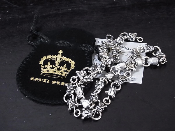 実際に弊社で買取させて頂いたROYAL ORDER/ロイヤルオーダー　ブルドッグネックレスチェーンの画像 8枚目