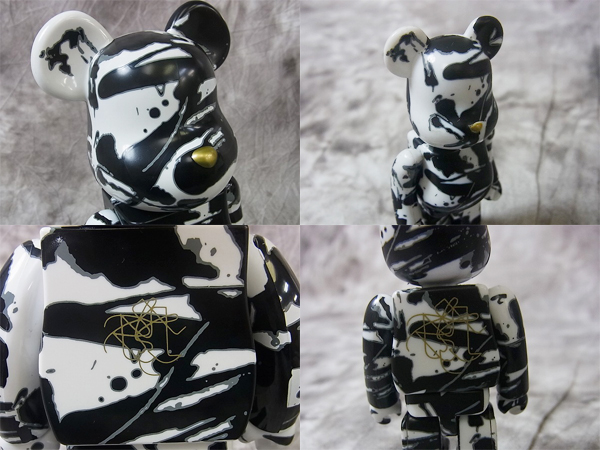 実際に弊社で買取させて頂いたBE@RBRICK/ベアブリック TOMOKAZU MATSUYAMA 100%&400%の画像 2枚目