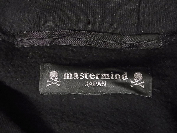 実際に弊社で買取させて頂いたmastermind JAPAN×JULIUS LIMITED スウェットパーカ ブラック 2の画像 6枚目