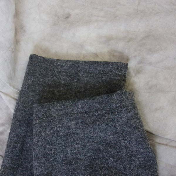 実際に弊社で買取させて頂いたSOPHNET/ソフネット SLIVER WOOL EASY PANT/イージーパンツ 灰系/Mの画像 4枚目