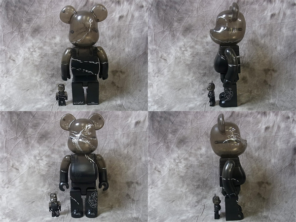 実際に弊社で買取させて頂いたBE@RBRICK/ベアブリック GIGOR 10th ANNIVERSARY 100&400%の画像 1枚目