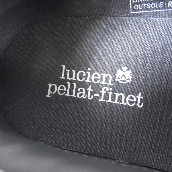 実際に弊社で買取させて頂いたlucien pellat-fine/ルシアンペラフィネ スカル迷彩デザインスリッポン/9の画像 4枚目