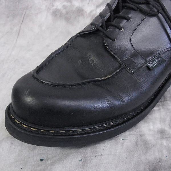 実際に弊社で買取させて頂いたParaboot/パラブーツ CHAMBORD/シャンボード レザーシューズ 710709/8.5 の画像 8枚目