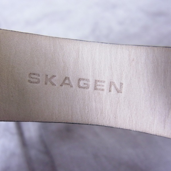 実際に弊社で買取させて頂いたSKAGEN/スカーゲン KLASSIK 腕時計 ブラック 233XXLSLBの画像 6枚目