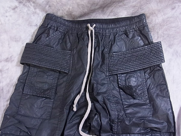 実際に弊社で買取させて頂いたRICK OWENS/リックオウエンス DRKSHDW PANTS ブラック/Mの画像 2枚目