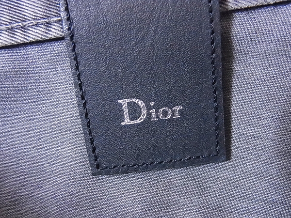 実際に弊社で買取させて頂いたDIOR HOMME/ディオールオム ボタンフライ デニムパンツ 28の画像 2枚目