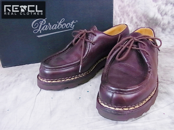 実際に弊社で買取させて頂いたParaboot ミカエル チロリアンシューズ MICHAEL/MARCHE Ⅱ 40.5の画像 0枚目