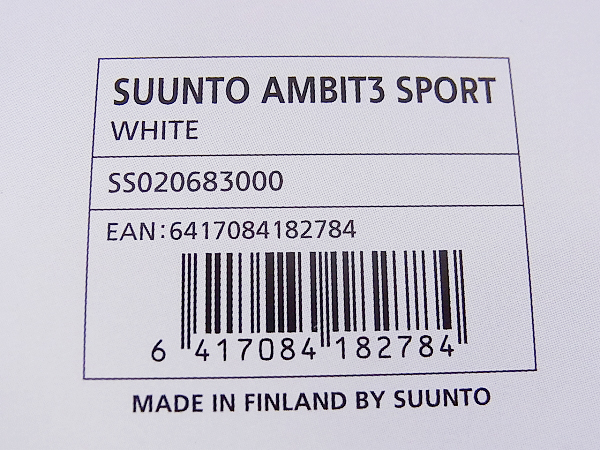 実際に弊社で買取させて頂いた【未使用】スント×スバル AMBIT3/アンビット3 /SS020683000の画像 7枚目